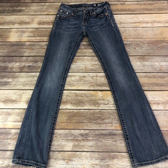 Miss Me jeans bootcut women’s size 27 light wash - Picture 4 of 8